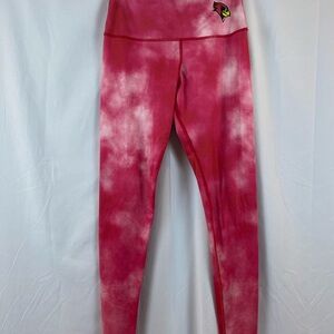Stylish‎ Red Tie-Dye Leggings